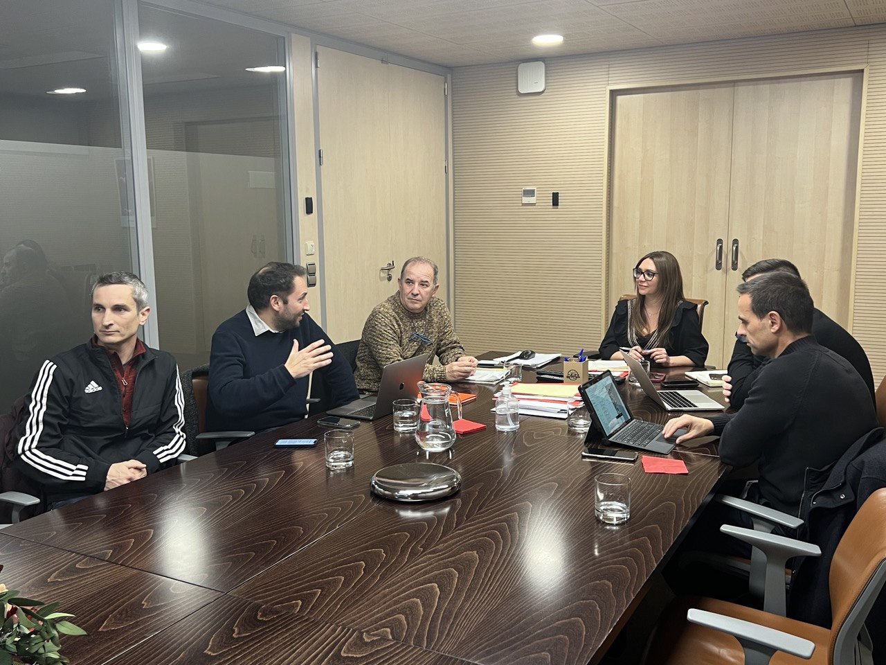 Primera reunión con el Ayuntamiento de Rivas-Vaciamadrid